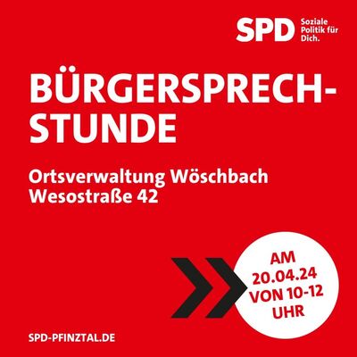 Bürgersprechstunde Wöschbach