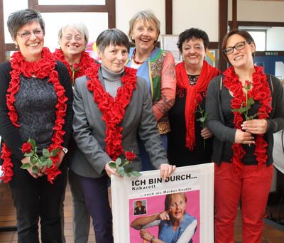 Angelika Konstandin, Uschi Zobel, Elisabeth Ehrler, Kabarettinstin Frau Schätzle, Sonja Holatka, Sina Konstandin
