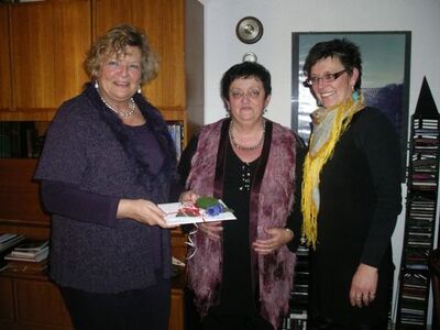 v.l. Dagmar Elsenbusch, Sonja Holatka, Angelika Konstandin