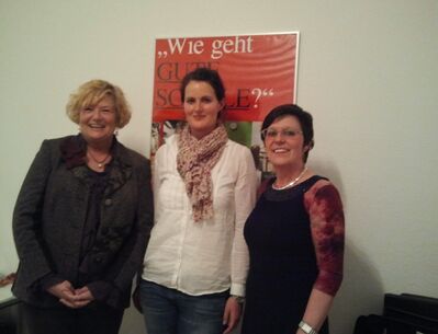 v.l.n.r. Dagmar Elsenbusch, Anneke Graner, Angelika Konstandin